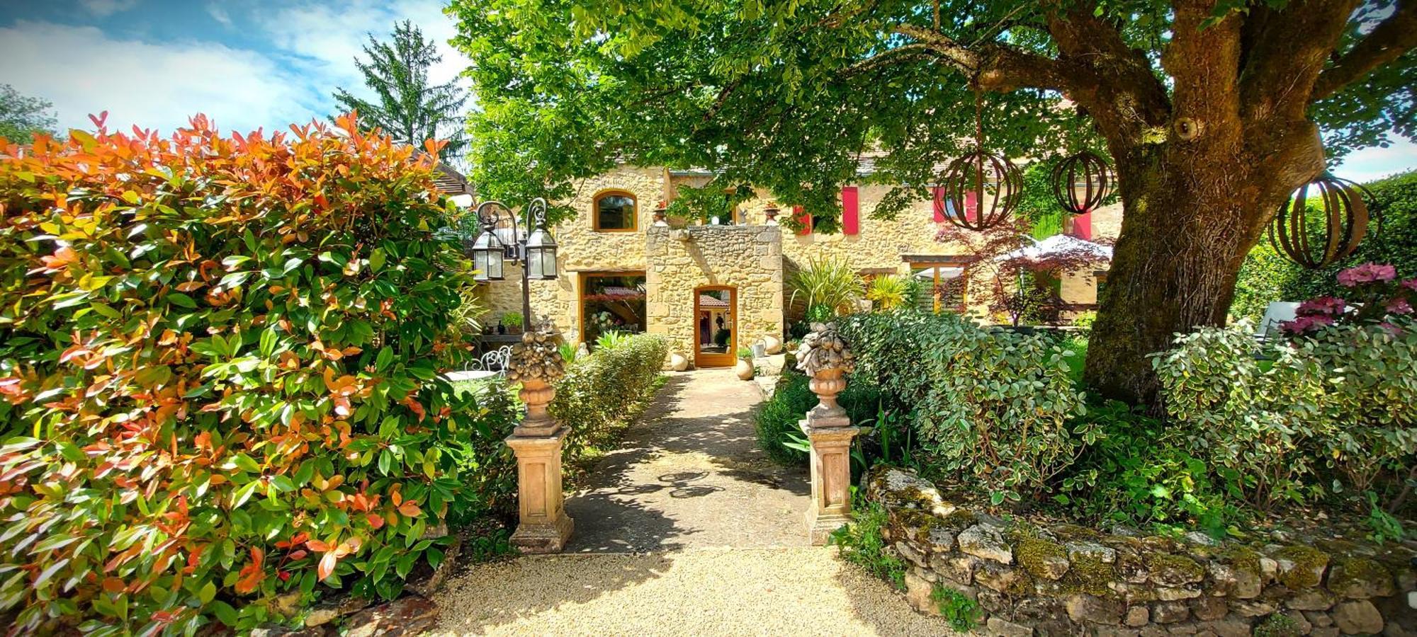 Gite Les Pierres Blondes Grolejac Exterior photo